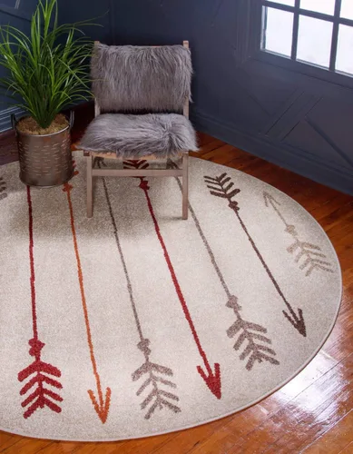 Vista 11 de Unique Loom - Tapete con diseño abstracto, informal, moderno y contemporáneo de la colección otoñal, alargado de 2 pies 6 pulgadas x 10 pies, diseño