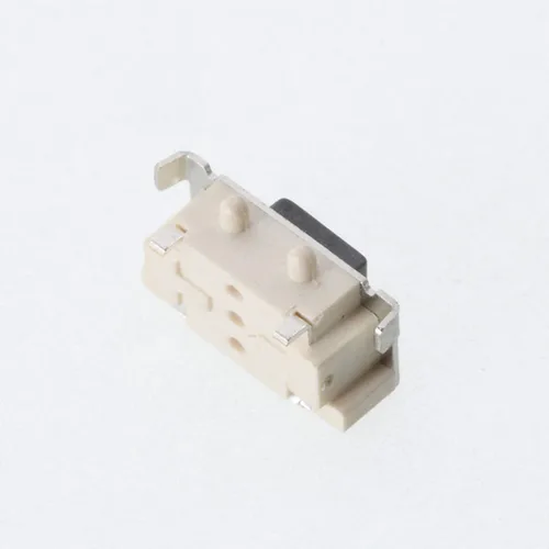 Vista 4 de Interruptor táctil de 0.118x0.236 in 2Pin Tact Interruptor de botón lateral actuador con soporte Montaje en superficie Micro Touch Switch Momentary