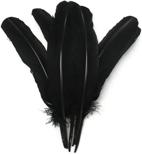 Vista 29 de 1/4 lb - Aqua Blue Pavo Marabou Corto Plumas Sueltas Mullidas Al Por Mayor A Granel