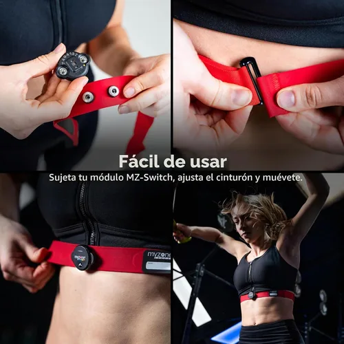 Vista 9 de Myzone Replacement & Extension Chest Straps – Adjustable Straps for, MZ-Max & MZ-3
