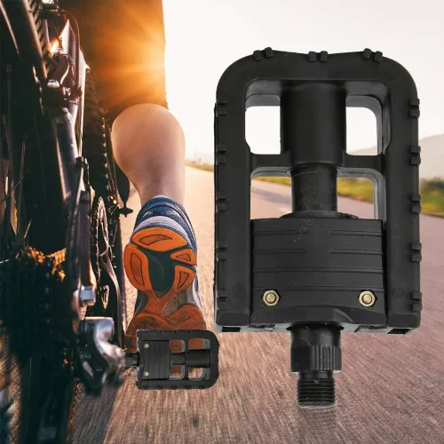 Vista 3 de Pedales, Exquisita mano de obra plegable pedal, Ciclismo Parte de plástico de montaña plegable pedal para montar en sendero, Pedales de ciclismo