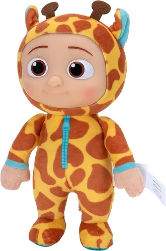 Vista 2 de CoComelon WT0070 - Jirafa de peluche (7.9 in), multicolor