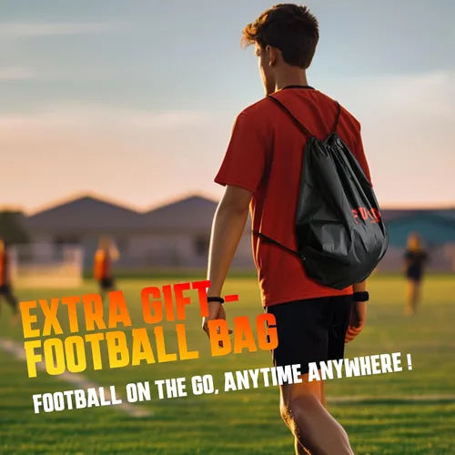 Vista 5 de Funvip Balón de fútbol, pelota recargable que brilla en la oscuridad para niños, tamaño 6, fútbol iluminado, ideas de regalo de Pascua, regalos