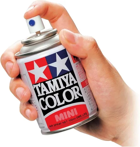 Vista 2 de TAM85029 Tamiya Laca en aerosol TS-29 SemiGloss Negro