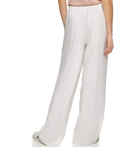 Vista 4 de DKNY Pantalón de pierna ancha para mujer Easy Elevated Pant