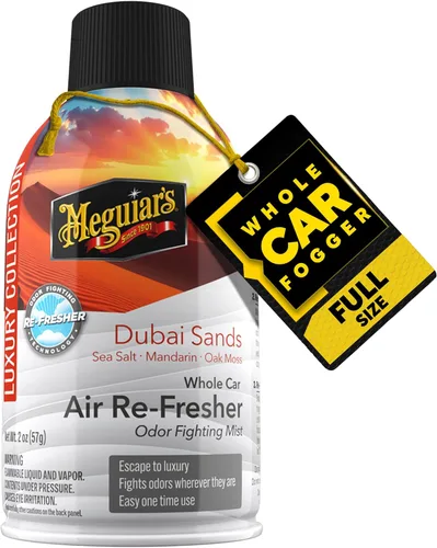 Vista 10 de Meguiar's - Aromatizante en aerosol para automóvil, elimina los olores fuertes del vehículo, aroma a brisa de verano (Summer Breeze), atomizador