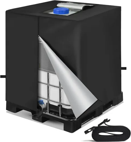 Vista 12 de NEVERLAND Media cremallera IBC Tote Cover Cubierta impermeable del tanque
