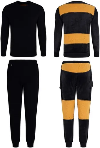 Vista 2 de Ropa interior térmica térmica lavable con aislamiento térmico de manga larga con pantalones batería no incluida