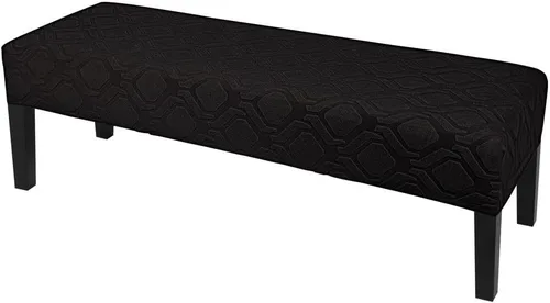 Vista 42 de SearchI Funda para banco de comedor, fundas largas elásticas y lavables para asiento de banco de banco rectangular, para comedor, sala de estar Flor