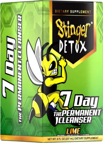 Vista 6 de Stinger Detox Bebida permanente de 7 días, sabor a lima, 8 onzas líquidas