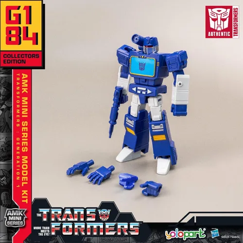 Vista 2 de Juguetes de Transformadores Soundwave, figuras de acción de Transformers G1 Decepticon de 4.33 pulgadas, kit de modelo de Transformers altamente