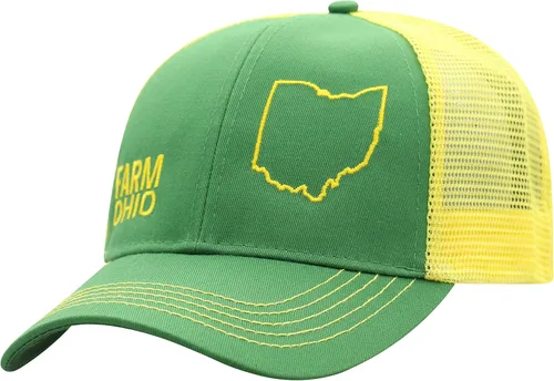 Vista 175 de John Deere Gorra de béisbol con logotipo y malla trasera con contraste, para hombre