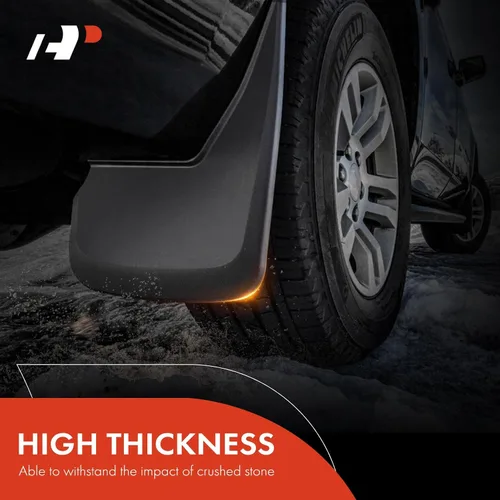 Vista 4 de A-Premium Juego de 4 guardabarros con accesorios compatibles con Toyota FJ Cruiser 2007-2014, Sport Utility, delantero y trasero