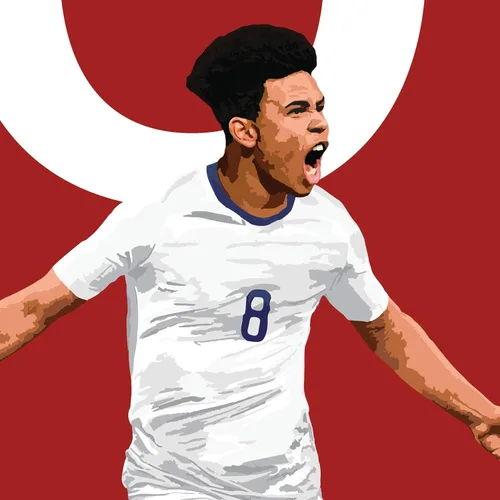 Vista 5 de Weston McKennie - Póster de fútbol de Estados Unidos, arte de fútbol, impresión de fútbol sin marco, decoración de fútbol, póster de fútbol