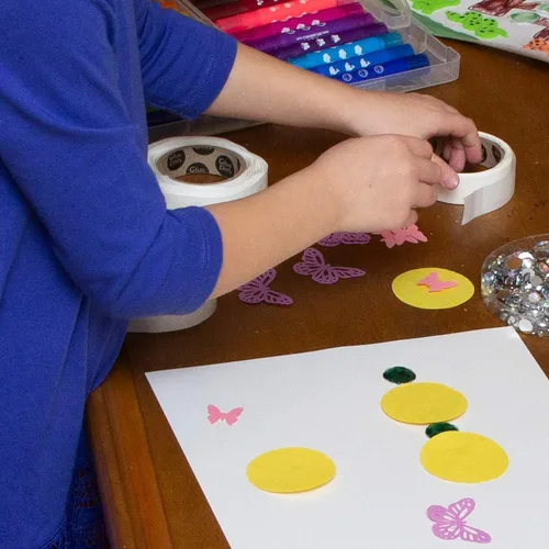 Vista 4 de Glue Dots, rollo ultrafino