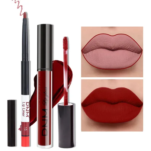 Vista 17 de AMY'S DIARY Lápiz de labios crayón mate blanco, lápiz de labios mate de punta precisa, larga duración hasta 24 horas, impermeable al manchado