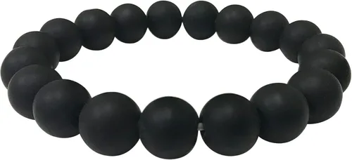 Vista 354 de Gem Avenue Handmade Round Bead Stretch Bracelet Unisex Natural Stone Beaded Jewelry for Men & Women, Elastic Wristband for Daily Wear
