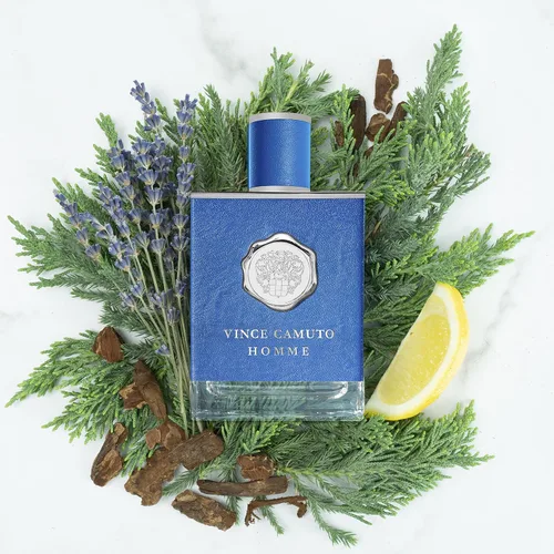 Vista 2 de Vince Camuto Eau de Toilette Spray Homme, 1.7 Fl Oz Azul / Patchwork