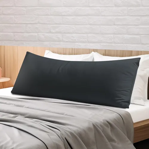 Vista 22 de Juego de 2 protectores de almohada 100% algodón egipcio, 600 hilos tamaño estándar con cremallera, fundas refrescantes de tejido satinado, Beige
