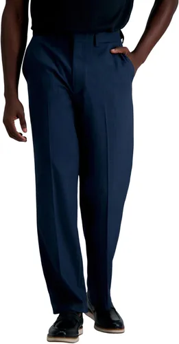 Vista 14 de Haggar Pantalón de vestir de ajuste clásico prémium para hombre Negro
