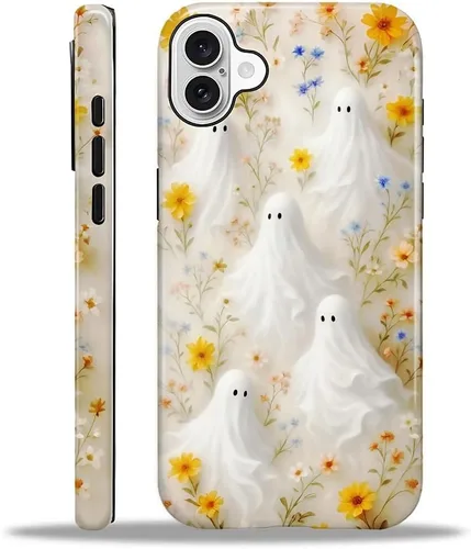 Vista 139 de Funda para iPhone 13 iPhone 14, a prueba de golpes, funda protectora híbrida de 2 capas, doble protección contra caídas, antiarañazos, diseño