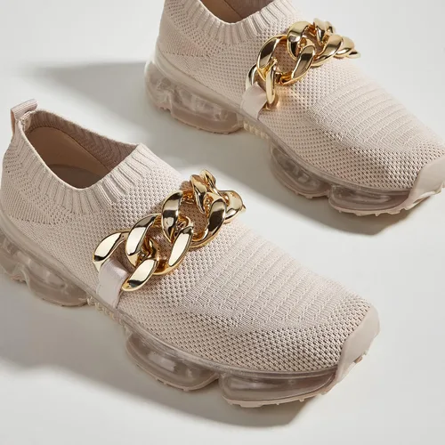 Vista 5 de LUCKY STEP Tenis con cámara de aire a la moda para mujer, transpirables, informales, cómodos y ligeros, para caminar