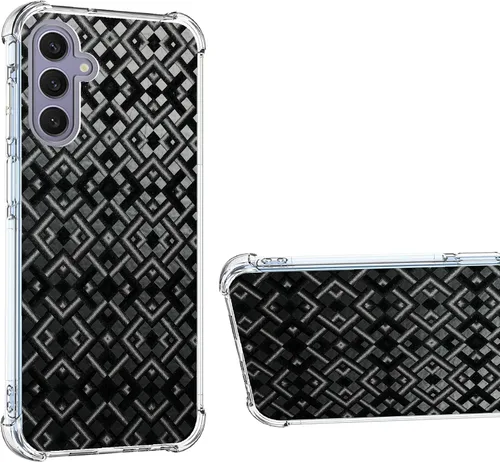Vista 27 de Aroepurt Boost Mobile Celero 5G SC 2024 - Funda compatible con Boost Celero5G SC con protector de pantalla de vidrio templado, protección de grosor