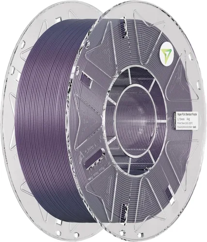 Vista 47 de Creality Hyper PLA Filamento 1.75mm, filamento RFID para impresora 3D PLA de alta velocidad 30-600mm/s, 1kg(2.2lbs)/carrete Filamento compatible