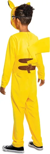 Vista 2 de Disfraz clásico de Pokémon de Pikachu para niño