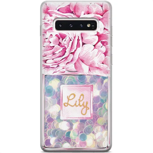 Vista 11 de Mertak Funda compatible con Samsung Galaxy A73 A72 5G A71 A70 A53 A52 A32 A50 A21s cubierta ligera azul flexible diseño silicona TPU monograma