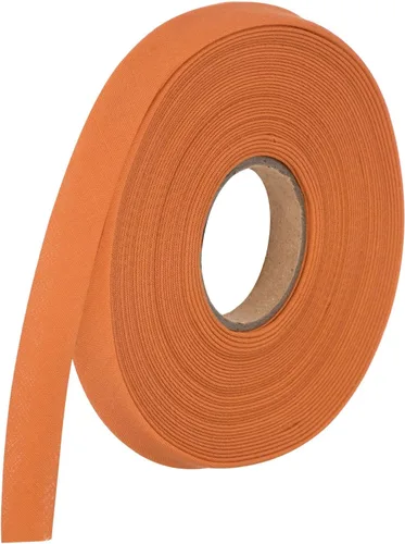 Vista 159 de MECCANIXITY Cinta al bies de doble pliegue de 1 pulgada, cinta al bies de poliéster continua a granel para coser, costura, acolchado, dobladillo