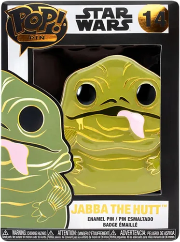 Vista 2 de Star Wars Pin Funko POP de 3 pulgadas Jabba The Hutt