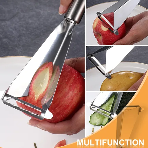 Vista 10 de Cuchillo para tallar frutas, paquete de 2 cortadores de frutas