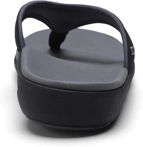 Vista 5 de BERLATIM Sandalias ortopédicas para hombre, fascitis plantar, cómodas, informales, para exteriores, interiores y exteriores