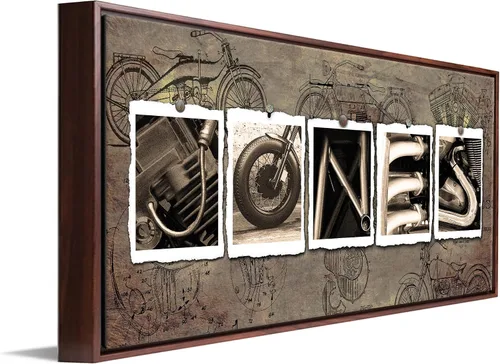 Vista 8 de Personal-Prints Decoración personalizada de automóviles o regalo para el mecánico, entusiasta de los automóviles clásicos o los automóviles. Regalo