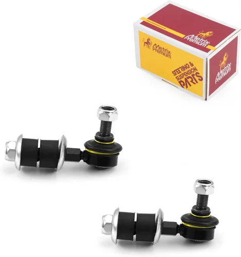 Vista 255 de Metrix Premium Piezas de Chasis - Kit de 2 piezas de Eslabón de Estabilización de Barra Antirrollio Delantera Compatible con 2006-2009 Mitsubishi