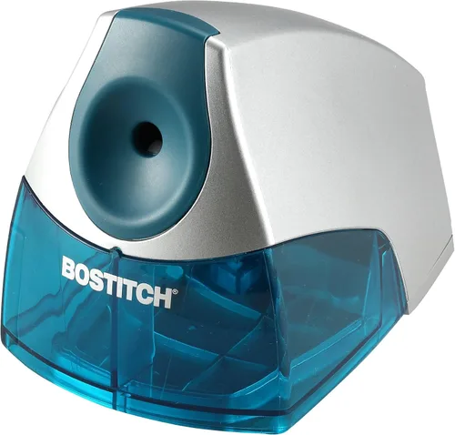 Vista 5 de Bostitch Sacapuntas eléctrico personal, potente motor sin paradas, bandeja de virutas de alta capacidad, negro (EPS4-negro) y sacapuntas eléctrico