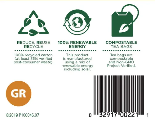 Vista 6 de Traditional Medicinals Té de hierbas de menta y manzanilla con alivio de gas orgánico, alivia los gases y la hinchazón (paquete de 1) – 16 bolsas