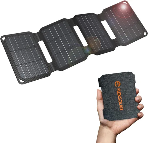 Vista 10 de FlexSolar Mini panel solar USB de 6 W, módulo monocristalino impermeable IP67 Kit de bricolaje con material PET para teléfono inteligente