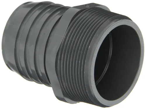Vista 3 de Spears Serie 1436 Conexión de Tubo de PVC, Adaptador, Cédula 40, Gris, 1/2" con Púas x NPT Macho