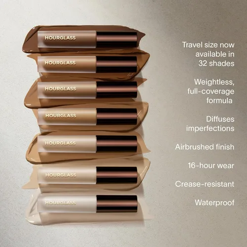 Vista 4 de Hourglass Corrector de aerógrafo Vanish. Corrector ligero e impermeable para un aspecto natural con aerógrafo