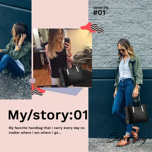 Vista 2 de TcIFE - Bolsos de mano y bolsas para mujer al hombro, carteras