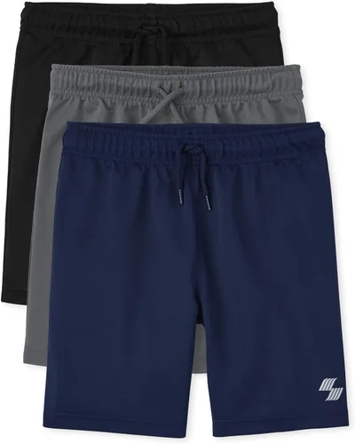 Vista 15 de The Children's Place Pantalones cortos de baloncesto para niños