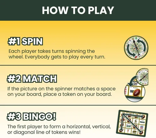 Vista 6 de MasterPieces Juegos para niños - Juego de bingo de San Francisco 49ers de la NFL