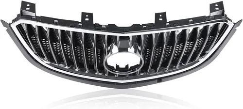 Vista 3 de CHEDA Parachoques delantero radiador brillante rejilla parrilla compatible con Buick Envision 2015 2016 2017