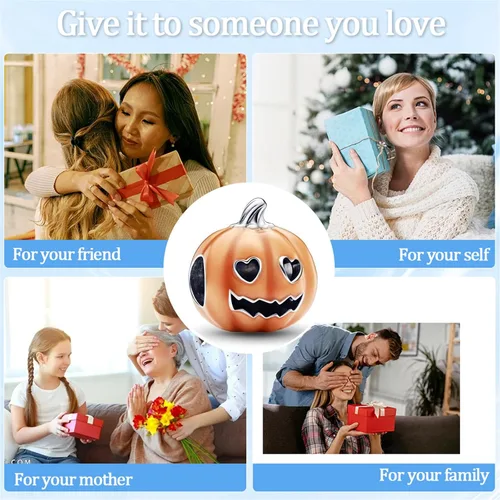 Vista 7 de polengju Birth Stone Love Heart Flying House Mom Crown Balloons Smile Children Luchs Charms para pulseras de plata de ley 925, collares, regalos