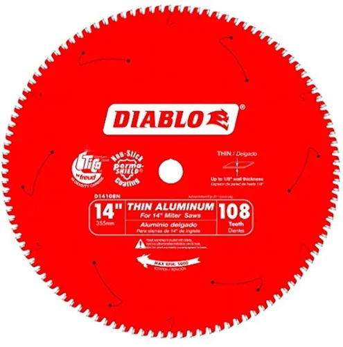 Vista 3 de Diablo - Hoja de sierra para aluminio mediano, 5-1/2" de diámetro, 50 dientes TCG