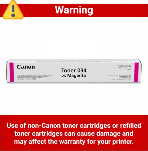 Vista 4 de Canon Cartucho de tóner magenta 034 original compatible con MF810Cdn, MF820Cdn