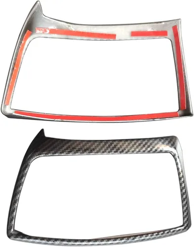 Vista 9 de 4 piezas de fibra de carbono color aire acondicionado cubierta de ventilación para Ford Ranger accesorios 2015 2016 2017 2018 2019 2020 2021 ABS