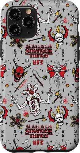 Vista 29 de Stranger Things Demogorgon Hellfire Club - Funda con patrón para iPhone 17